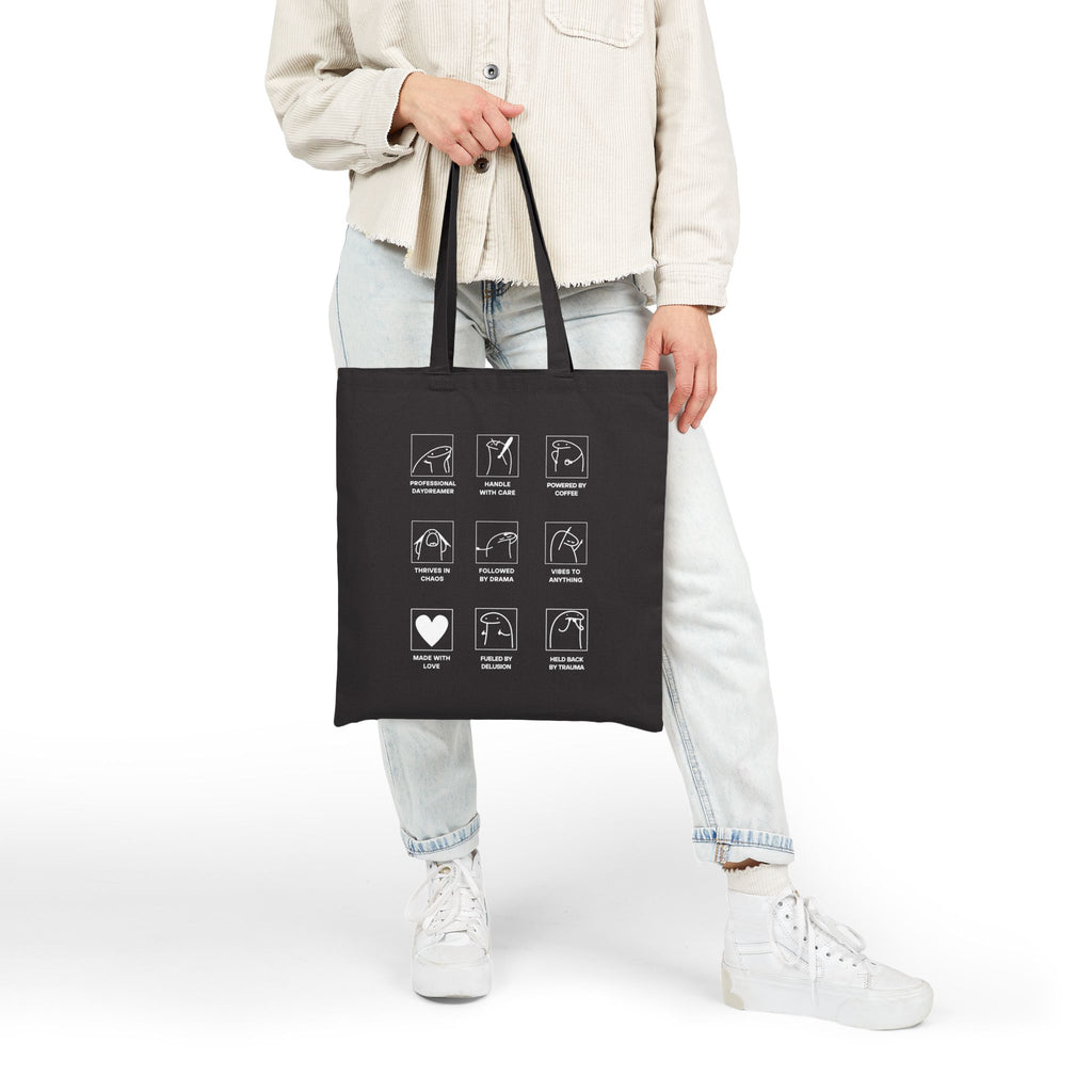 100% Human Collection Cotton Tote Bag