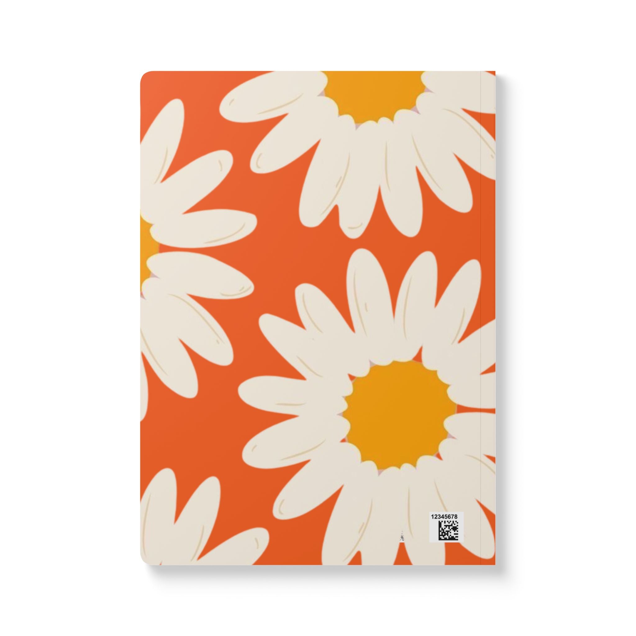 Good Stories Yellow Flower  Print | Lined, Soft Cover Notebook