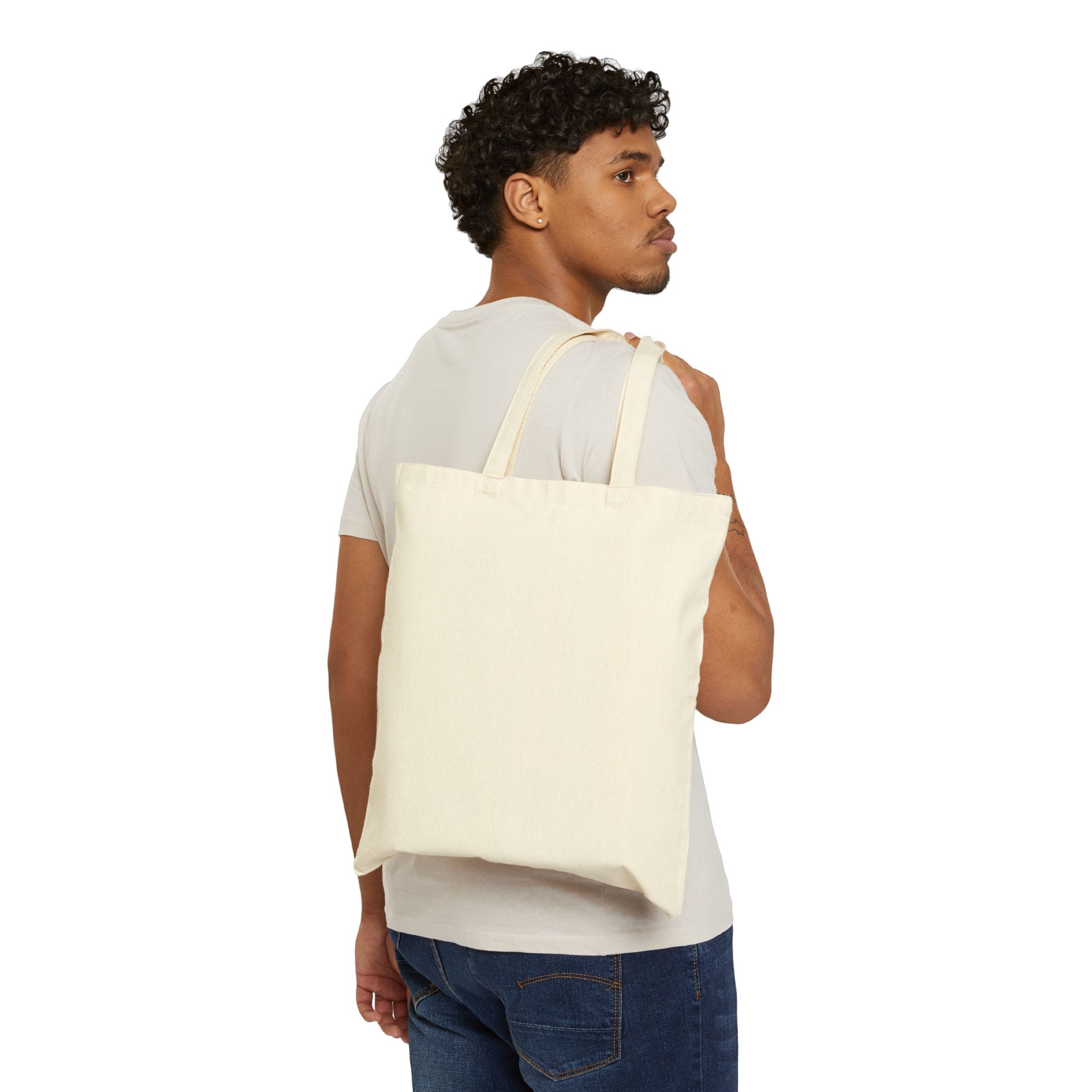 Heavy Canvas Tote Bag | Cotton Book Tote Bag