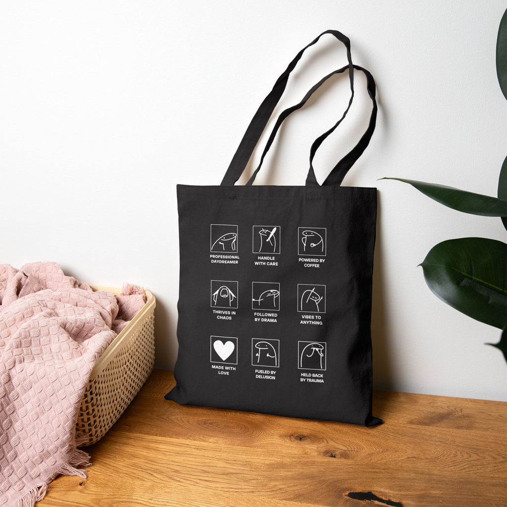 100% Human Collection Cotton Tote Bag