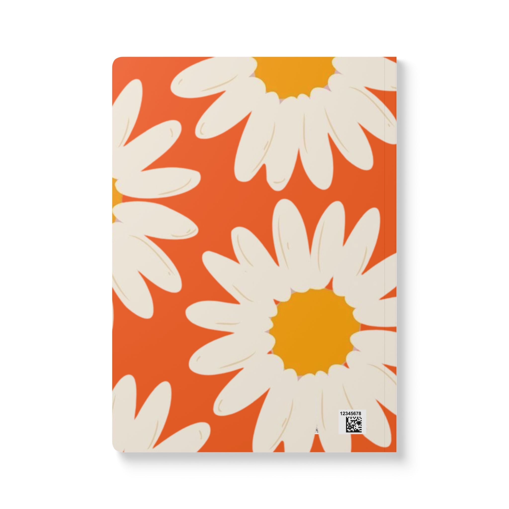 Good Stories Yellow Flower  Print | Lined, Soft Cover Notebook
