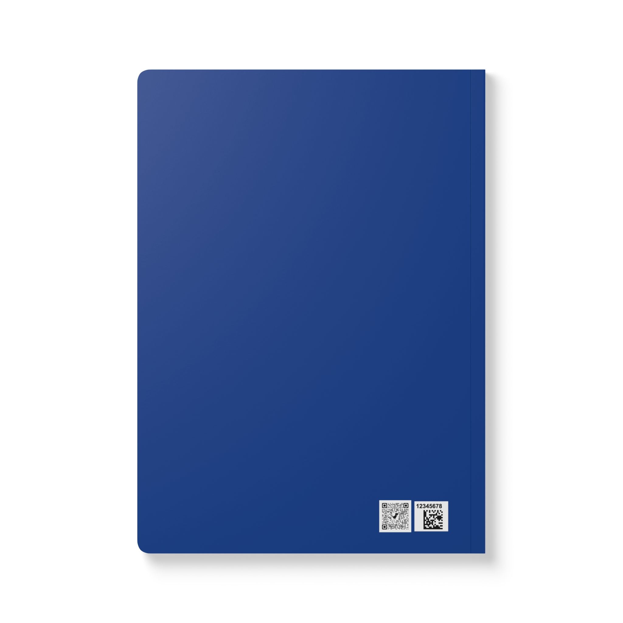 100% Human Journal Print | Lined, Soft Cover Notebook.