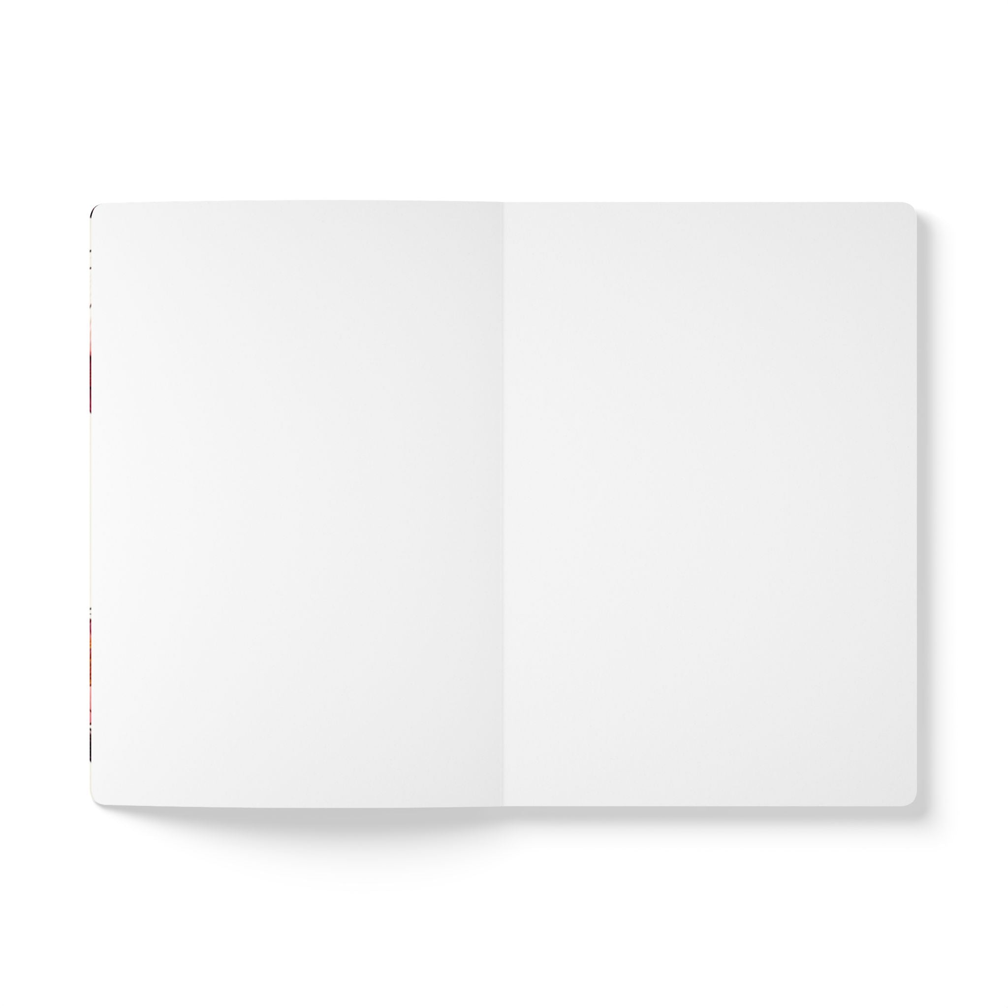 Japanese Cherry Blossom Print | Lined, Soft Cover Notebook