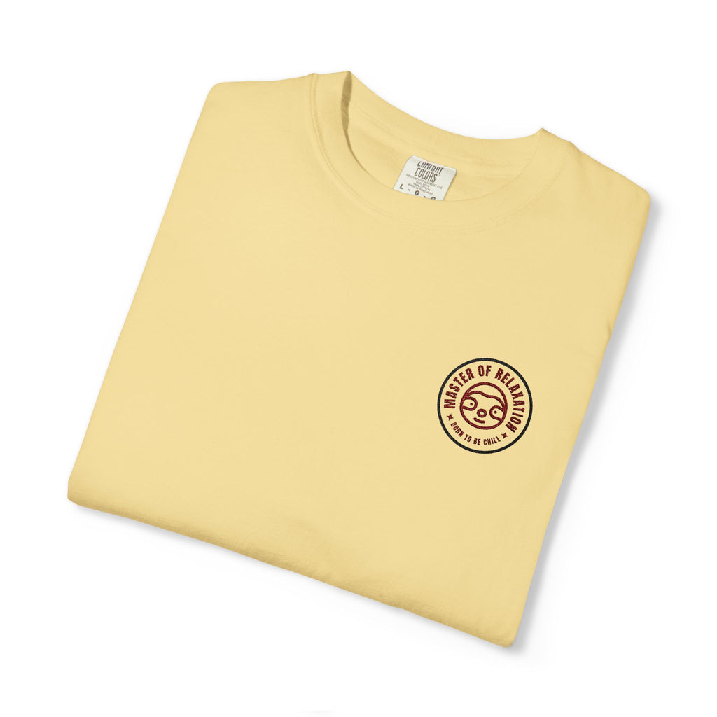 Master Of Relaxation | Unisex Embroidery T-shirt.