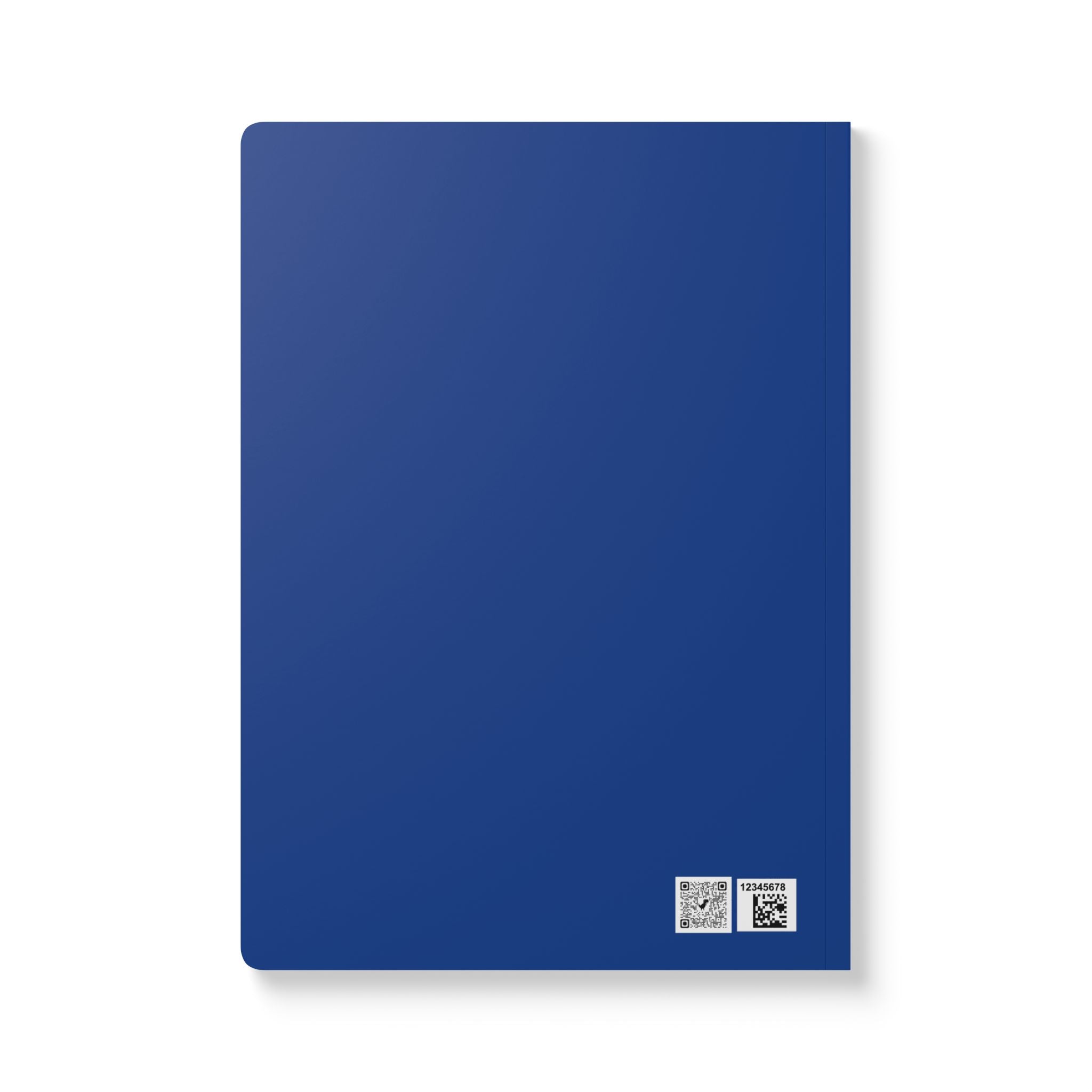 100% Human Journal Print | Lined, Soft Cover Notebook.