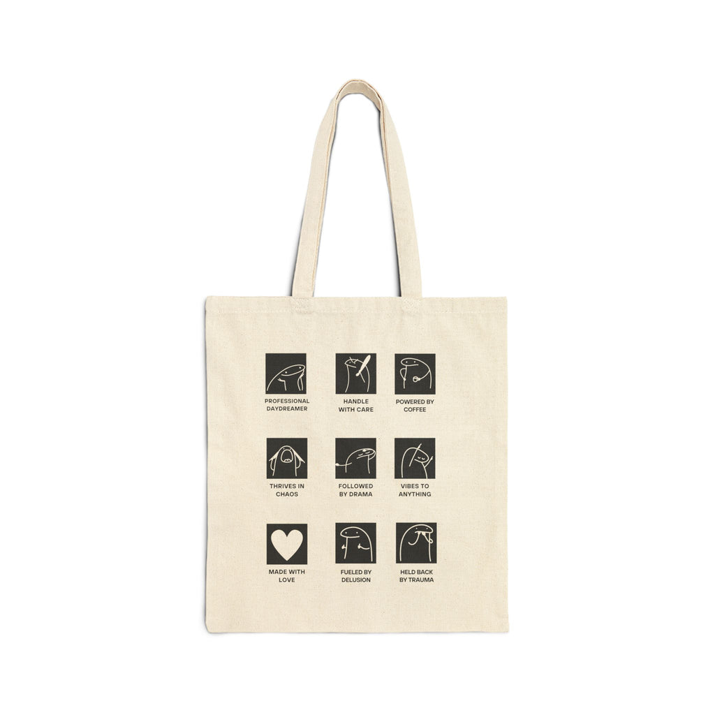 100% Human Collection Cotton Tote Bag