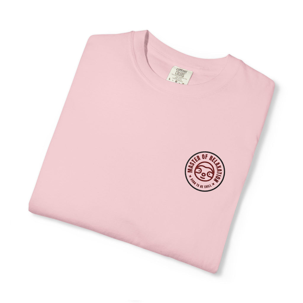 Master Of Relaxation | Unisex Embroidery T-shirt.
