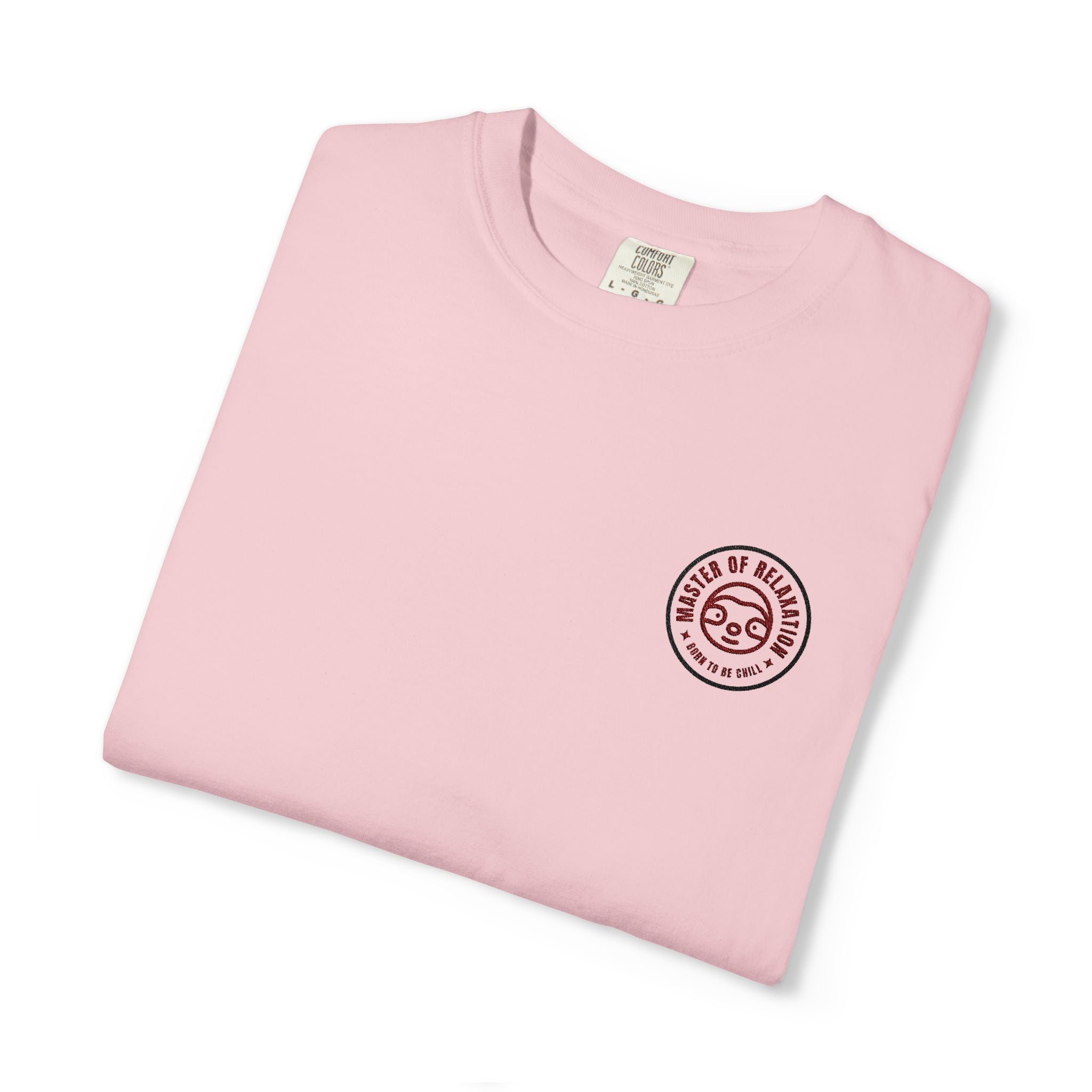 Master Of Relaxation | Unisex Embroidery T-shirt.