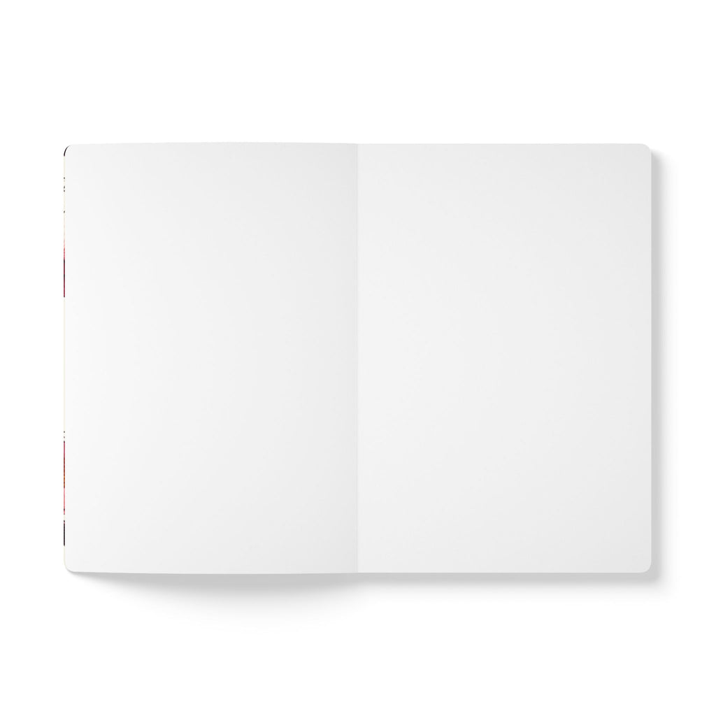 Japanese Cherry Blossom Print | Lined, Soft Cover Notebook