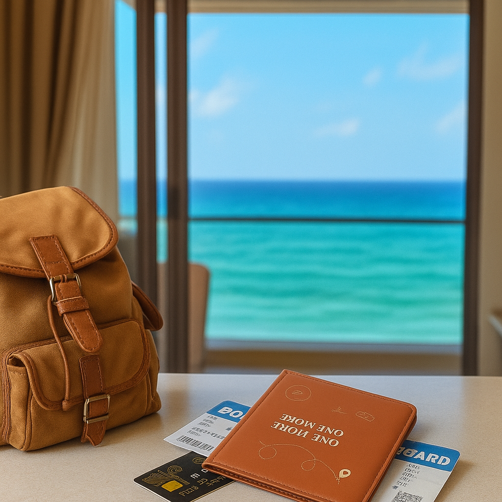 One More Adventure RFID Blocking Passport Holder | Faux Leather Passport Wallet