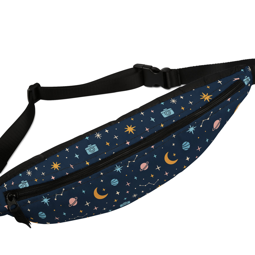 Starry Travel Pattern Belt Bag | Stylish Crossbody Waist Pack