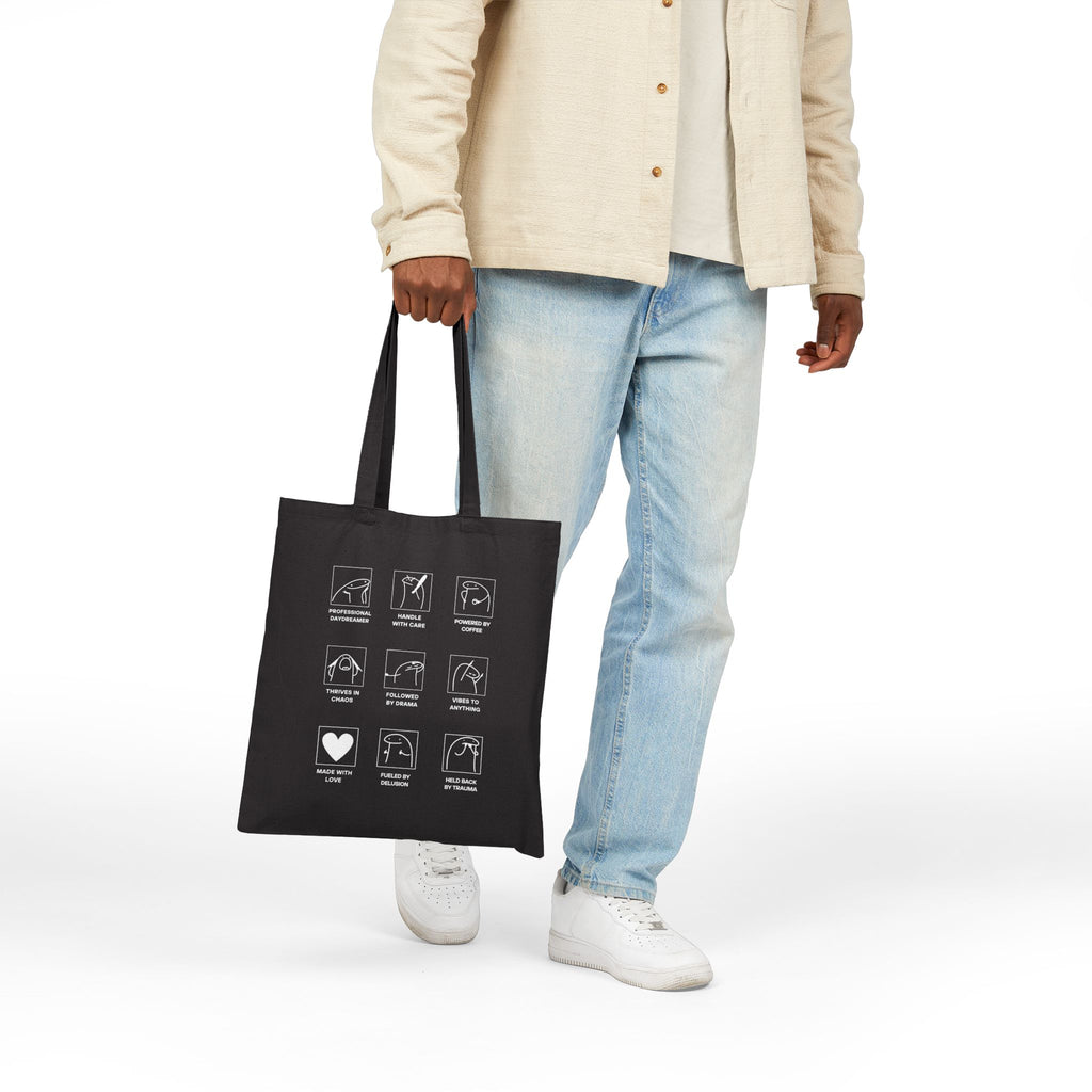 100% Human Collection Cotton Tote Bag