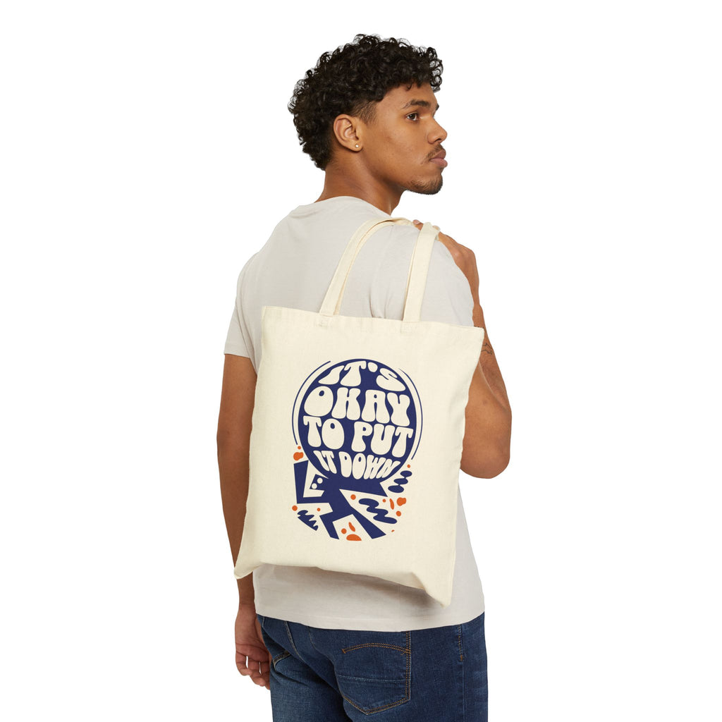Heavy Canvas Tote Bag | Cotton Book Tote Bag