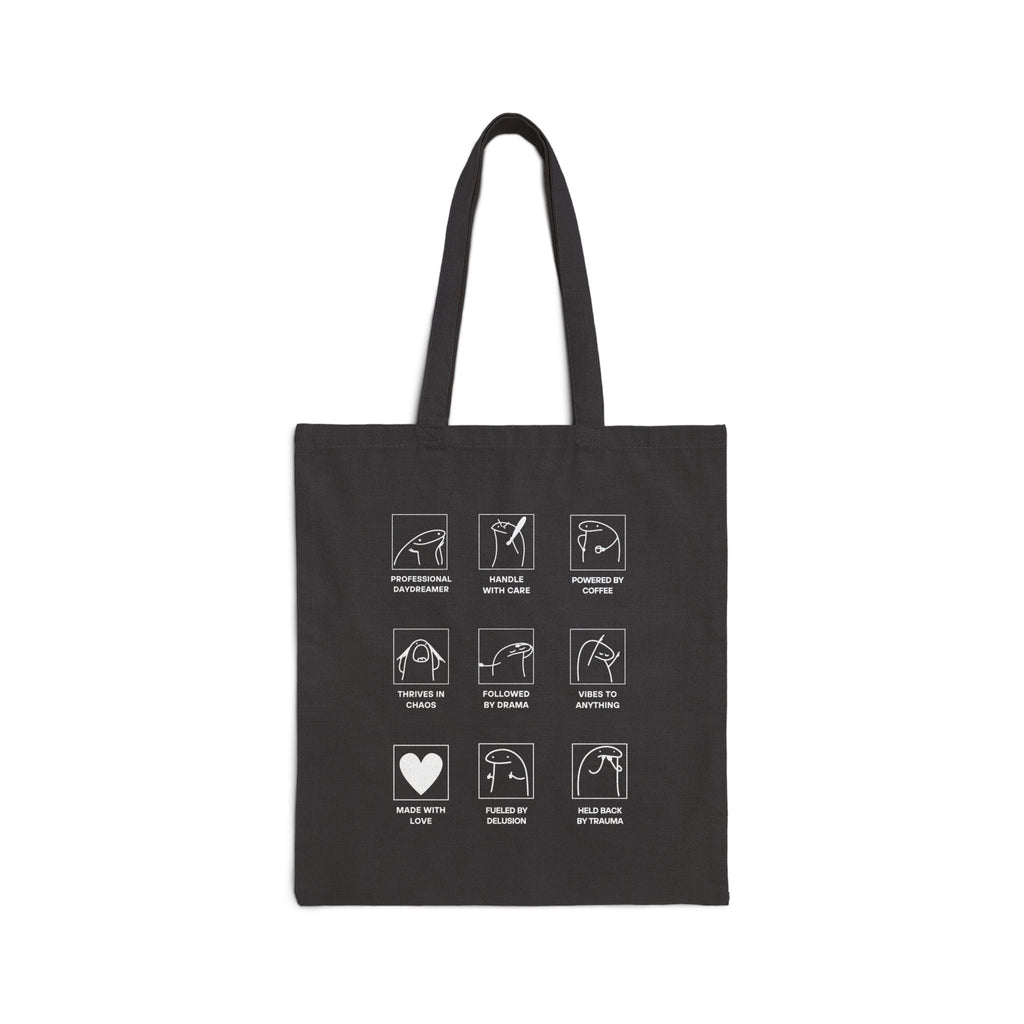 100% Human Collection Cotton Tote Bag