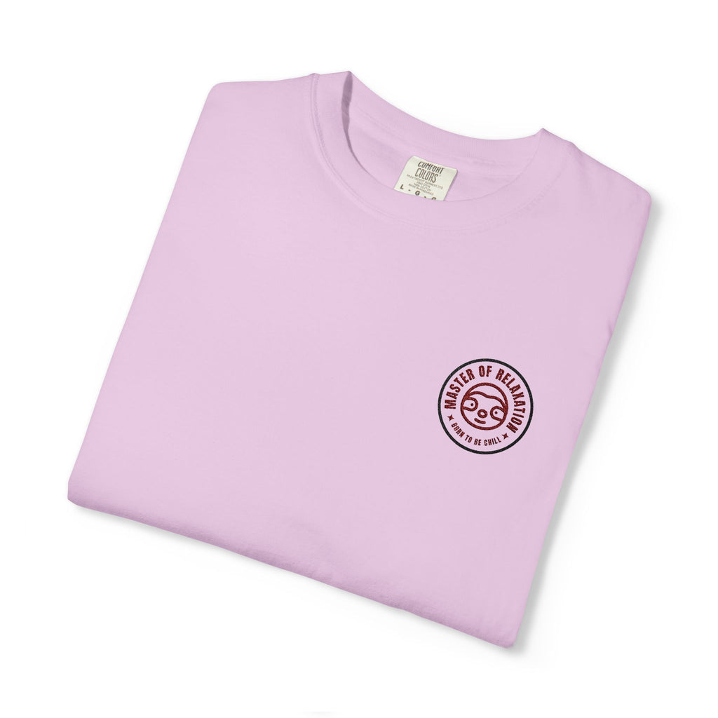 Master Of Relaxation | Unisex Embroidery T-shirt.