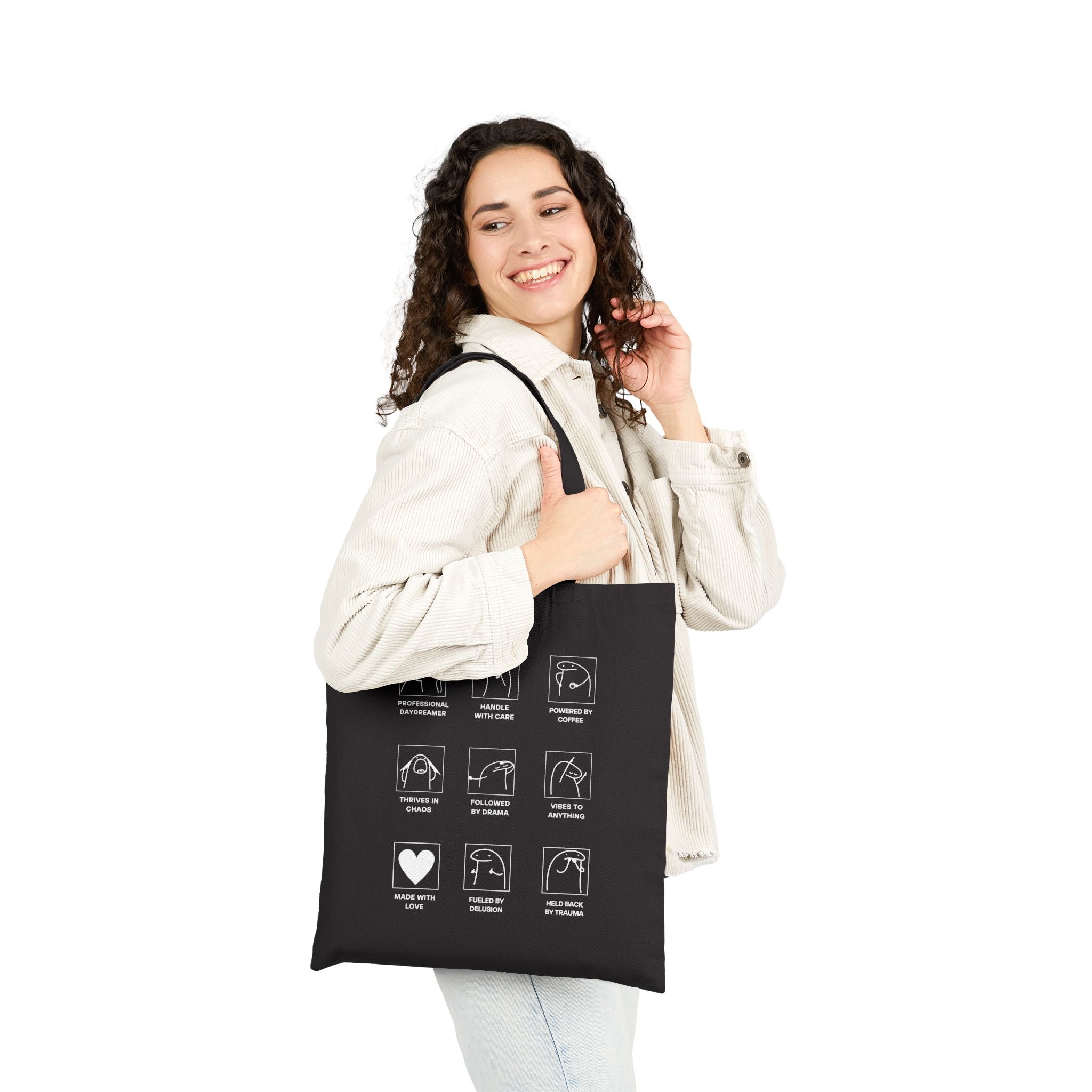 100% Human Collection Cotton Tote Bag