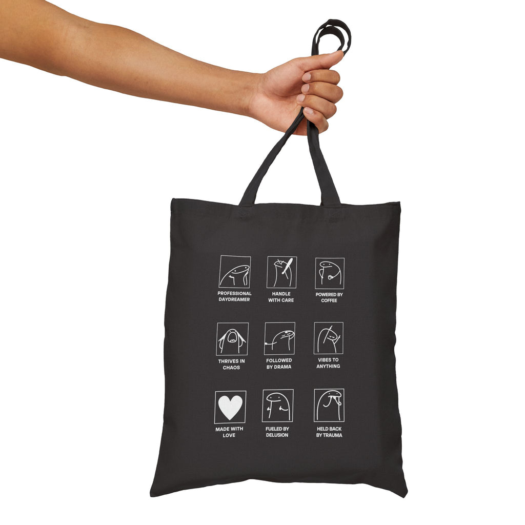 100% Human Collection Cotton Tote Bag